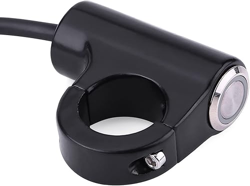 Miniatura 8 de Interruptor de botón de montaje para manillar de motocicleta, 7/8 pulgadas, 0.866 in, botón de arranque para motocicleta, botón de bocina, faros
