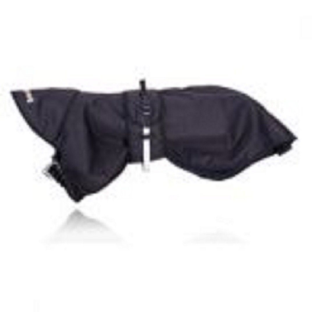 DOG Copenhagen Back-on-Track- Cappotto Impermeabile per Cani, 78 cm, Colore: Nero