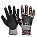 Produktbild SAFEYEAR kettensäge schnittschutzhandschuhe größe 10 forst klasse 5 Anti Impact Rutschfest Rutschfester, flexibler Griff, verwendet in Baustellen, Maschinen, Autowerkstätten Winter , Orange