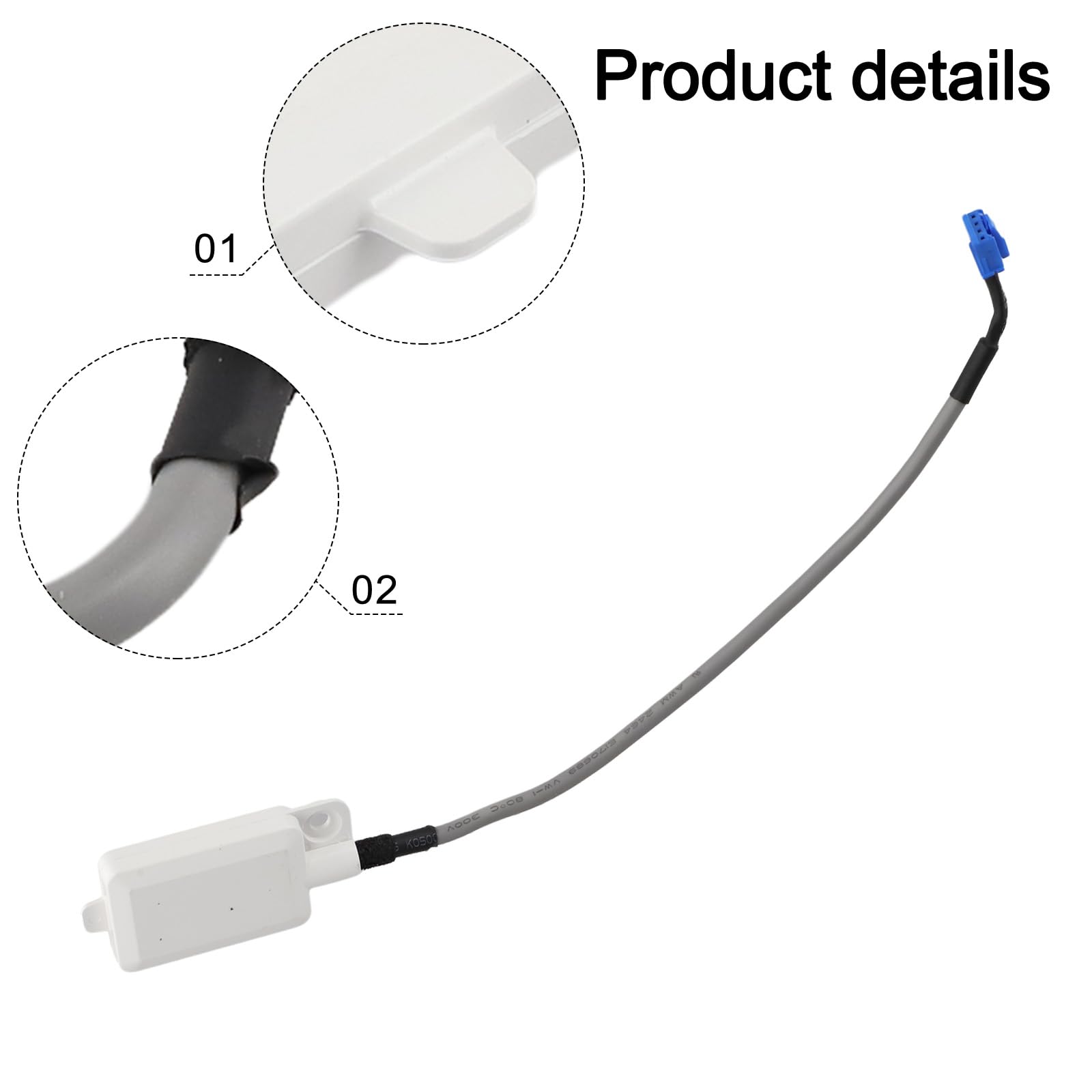 Módulo Wifi Para Aire Acondicionado Marcas CS532AF CS532AE CS532AX, Conector Rectangular Para Módulo de Aire Acondicionado (longitud de línea 40cm)