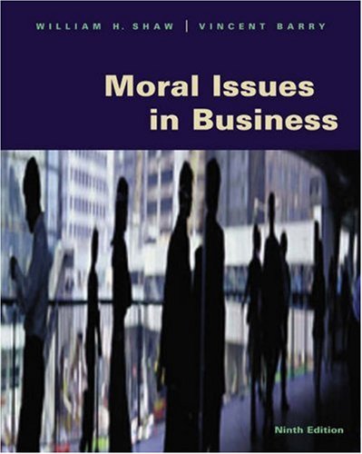 Moral Issues In Business