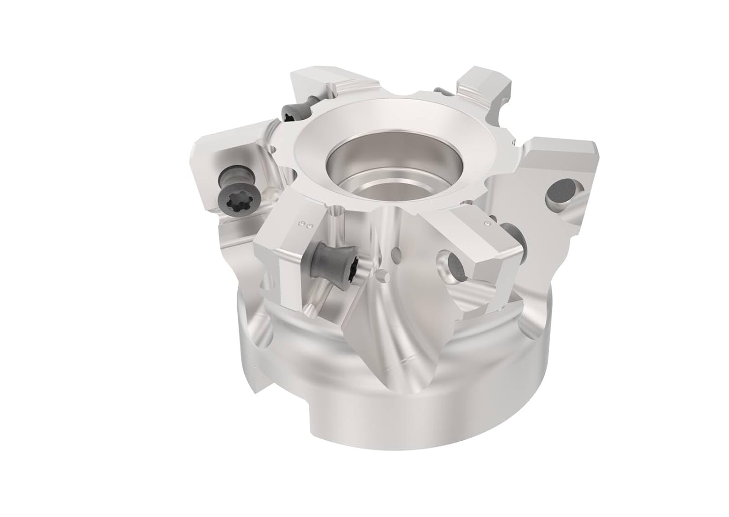 Seco Tools 10068161 High Feed Mill R220.21-02.50-SP14.6A, Arbor Shank, 2.5 Inch Max Cutting Diameter, 0.071 Inch Depth of Cut, 6 Cutting Teeth, Precision Tool