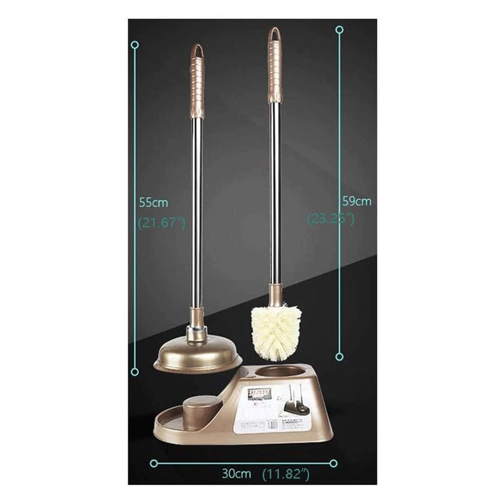 escobilla WC Escobilla de Inodoro con Estilo, Cepillo de Inodoro de Mango Largo, Ideal para Limpiar, Cepillo Limpiador de Inodoro, Almacenamiento de baño, depurador de Inodoro Eficiente