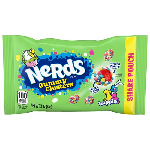 Nerds Gummy Clusters Sharepack, 3oz - Easter Egg & Gift Basket Fillers