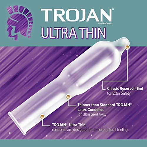 Trojan LEPAZE1689 Ultra Thin Lubricated Condoms thumb #2