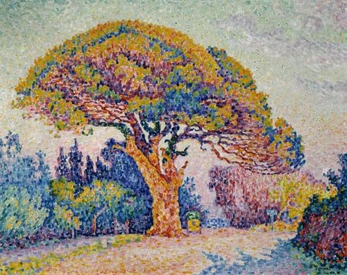 Toile Signac Pin de Bertaud 60x90cm crée une ambiance nordique dans votre chambre
