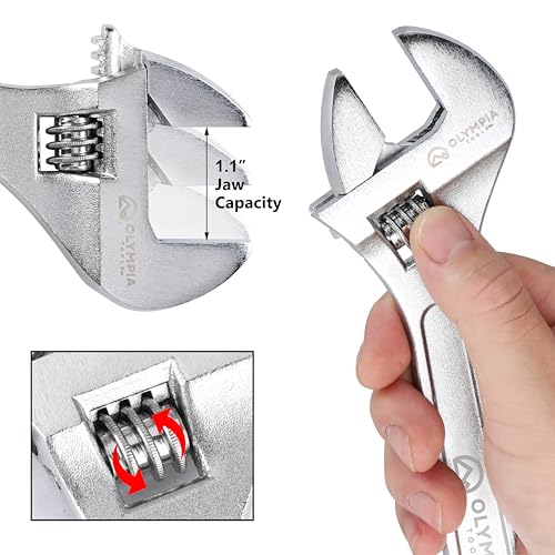 Olympia 10-Inch Adjustable Wrench