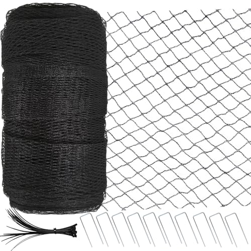 Filet à oiseaux tissé extra solide en polyéthylène renforcé 2x20m - 2