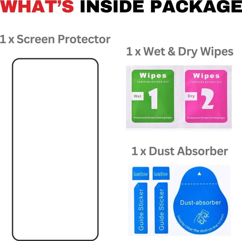 Image of DARKFIT Tempered Glass Premium Screen Protector Compatible for OnePlus Nord CE3 & Nord 3 | Edge to Edge with Easy Installation Kit | Scratch Resistance | HD Clear Glass (Black Border) | Pack of 1