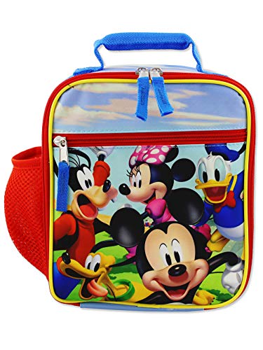 Disney Mickey Mouse Boys Girls Toddler Soft Insulated School Lunch Box