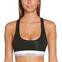 Calvin Klein Damen BH Bralette Unlined Sport, Schwarz (Black), M