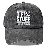 COSBERY Gorra de béisbol vintage de 50, 60, 70, 80 cumpleaños, regalos de cumpleaños para hombre, papá, tío, abuelo, regalos para hombres, cosas geniales e inusuales significativas para Navidad, San