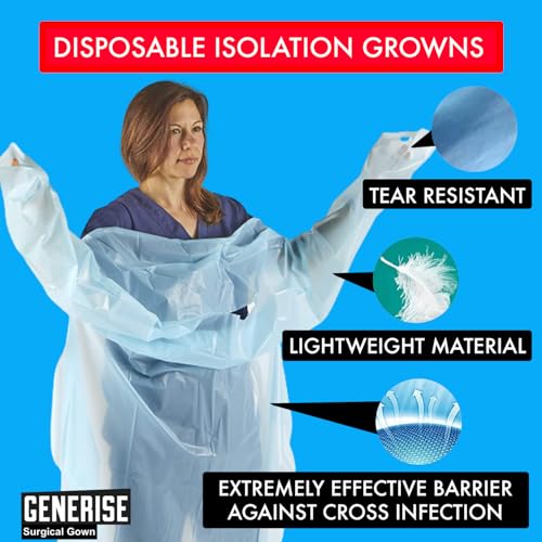 Blouses isolantes Generise manches longues protégeant des fluides - 2