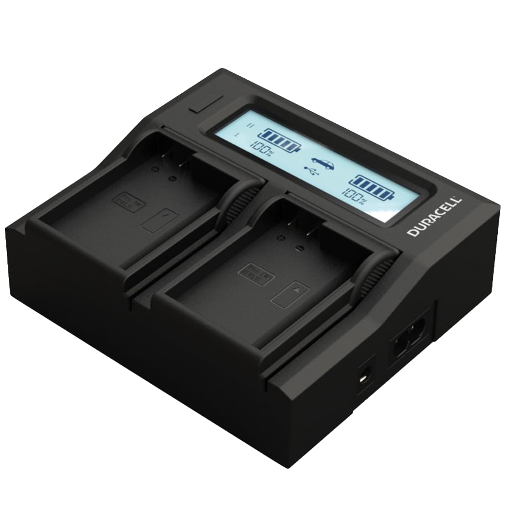 CARGADOR DUAL DURACELL PARA DRNEL15 / EN-EL15