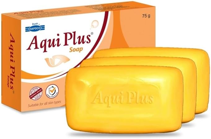 Aqui Plus Soap (Pack of 3)