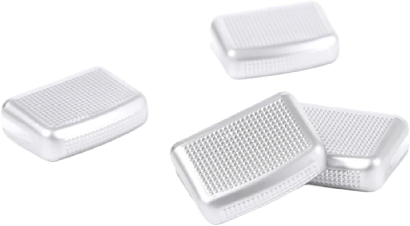 GERRIT Car Accessories Fit For Land Rover Range Rover Sport For Discovery 5 2017-2023 Car Air Conditioning Vent Outlet Clip Tab Air Grille Clip Trim Sticker Upholstery Care (Color : Silver A)