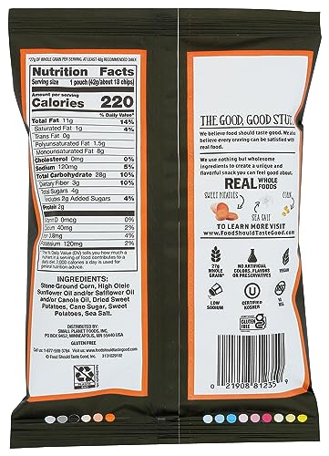 FOOD SHOULD TASTE GOOD Sweet Potato Tortilla Chips, 1.5 OZ