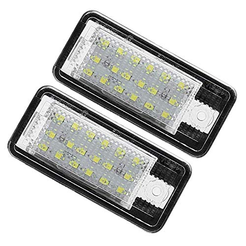 worien LáMpara de Luz de Placa de MatríCula LED de Coche para - A3 S3 8P A4 B6 B7 A5 A6 4F A8 S8 C6