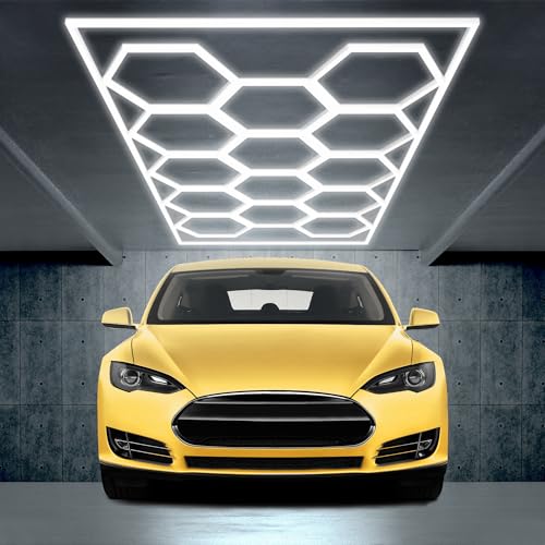Hexagon LED Garage Light fini les zones d'ombre dans votre atelier - 2
