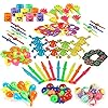 THE TWIDDLERS 120 Jouets de Fête Anniversaire pour Enfants, Garçons & Filles – Kermesse, Pochettes Surprise, Pinata…