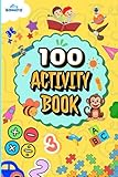 100 Kids Activity Book | Educational Games |Tracing | Alphabet | Homeschooling |...