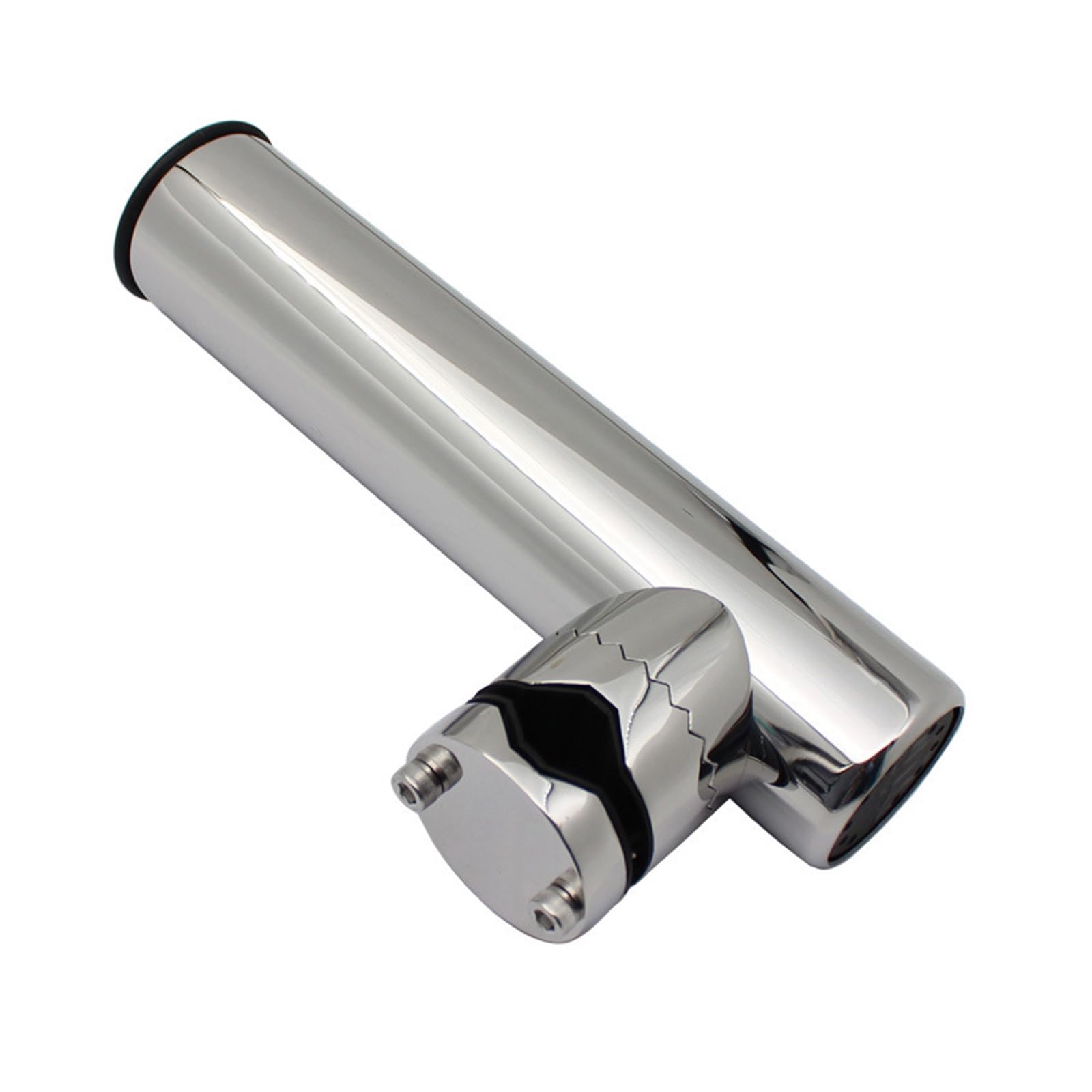Yazhuq Boats Fishing Rod Holder Clamps Stainless Adjusted Fishing Rod Holder Clamps on Mount