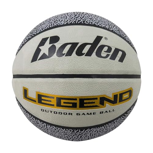 Balón de baloncesto de goma Baden Legend talla 7 para pistas exteriores
