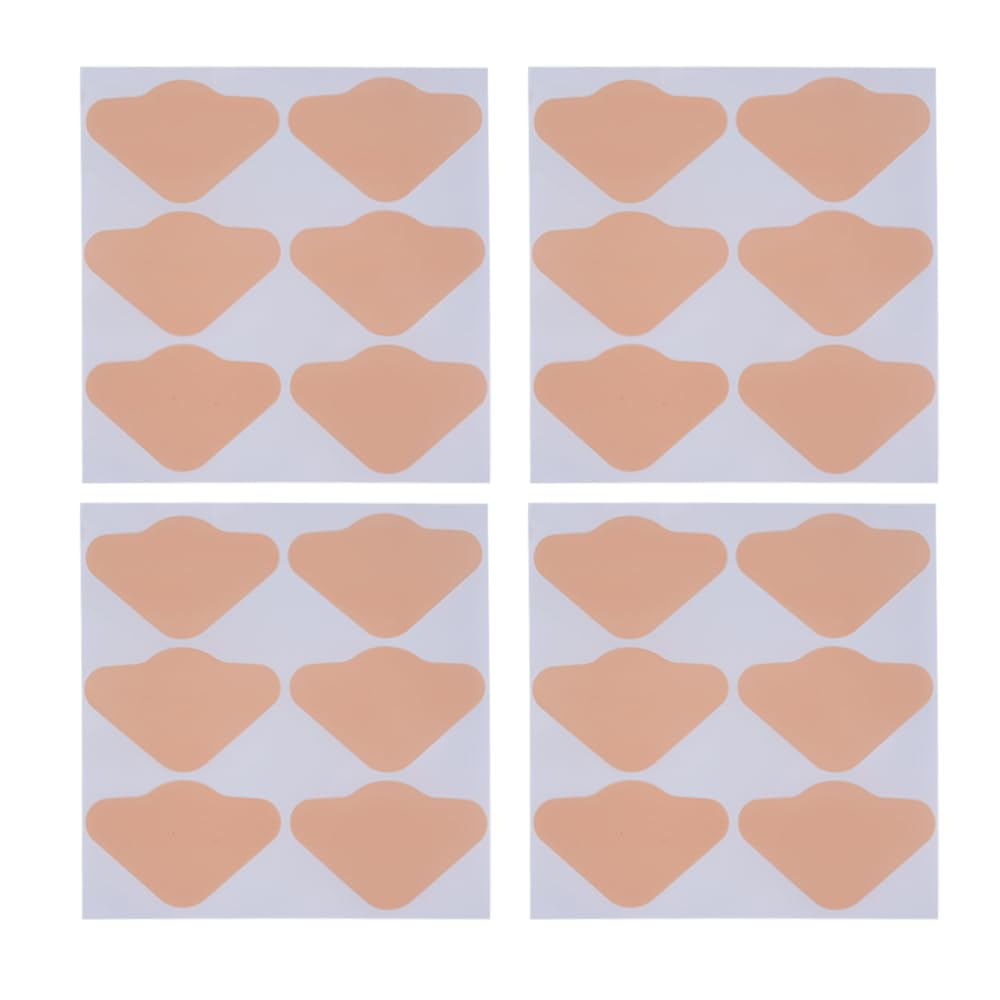 Sunscreen Nose Patches 24pcs Nose Shapes Sun Protection Stickers Sun Nose Guard