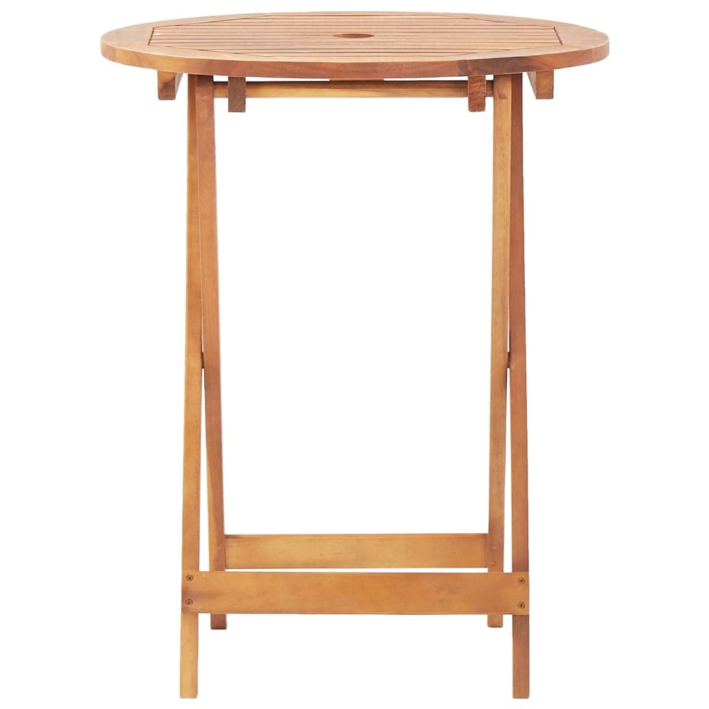 LAPOOH Set da Bistrot 3 pz Motivo Foglie in Tessuto e Legno Massello,Set Bistrò Veranda,Set Bistrot da Esterno,Set Bistrot da Balcone-3281752
