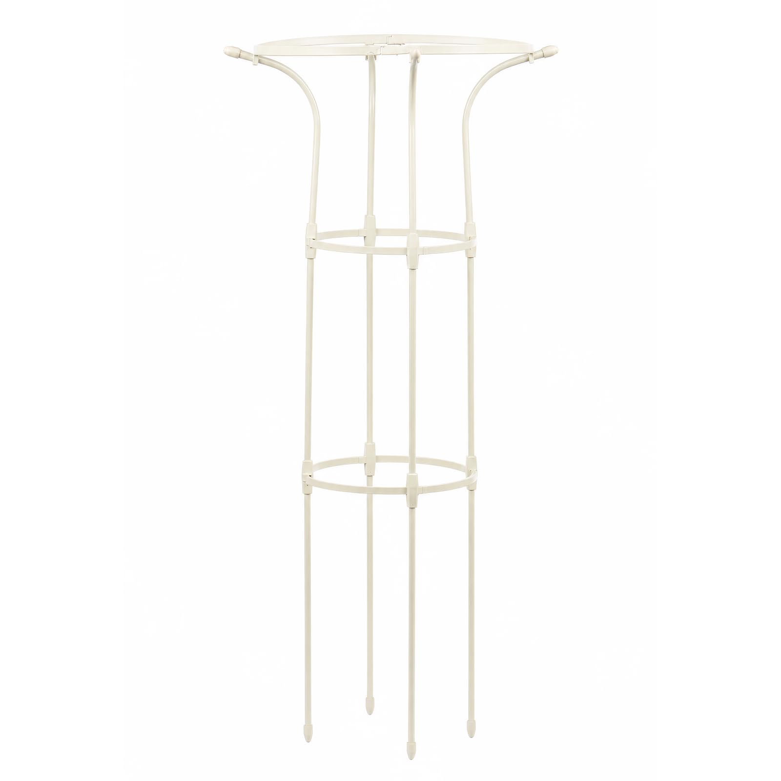 Plant Support Cage, Metal Garden Trellis, 110cm Climbing Plant Support