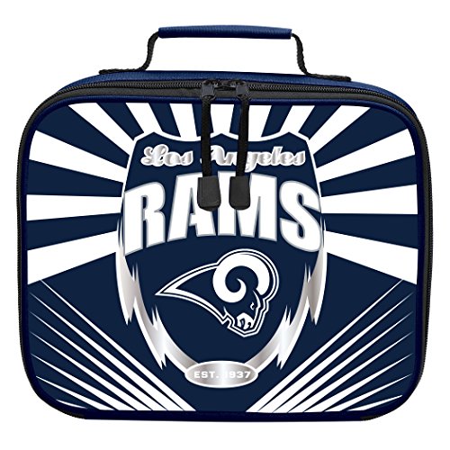 The Northwest Company Officially Licensed NFL Los Angeles Rams "Lightning" Kids Lunch Kit