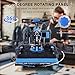 HORGELU Upgraded 5 in 1 Heat Press Machine 15x15 Inch Heat Transfer Machine 360-Degree Swing Away Multifunction Digital Sublimation Combo Heat Press for T Shirt Mug Hat Plate for Commercial Home 110V