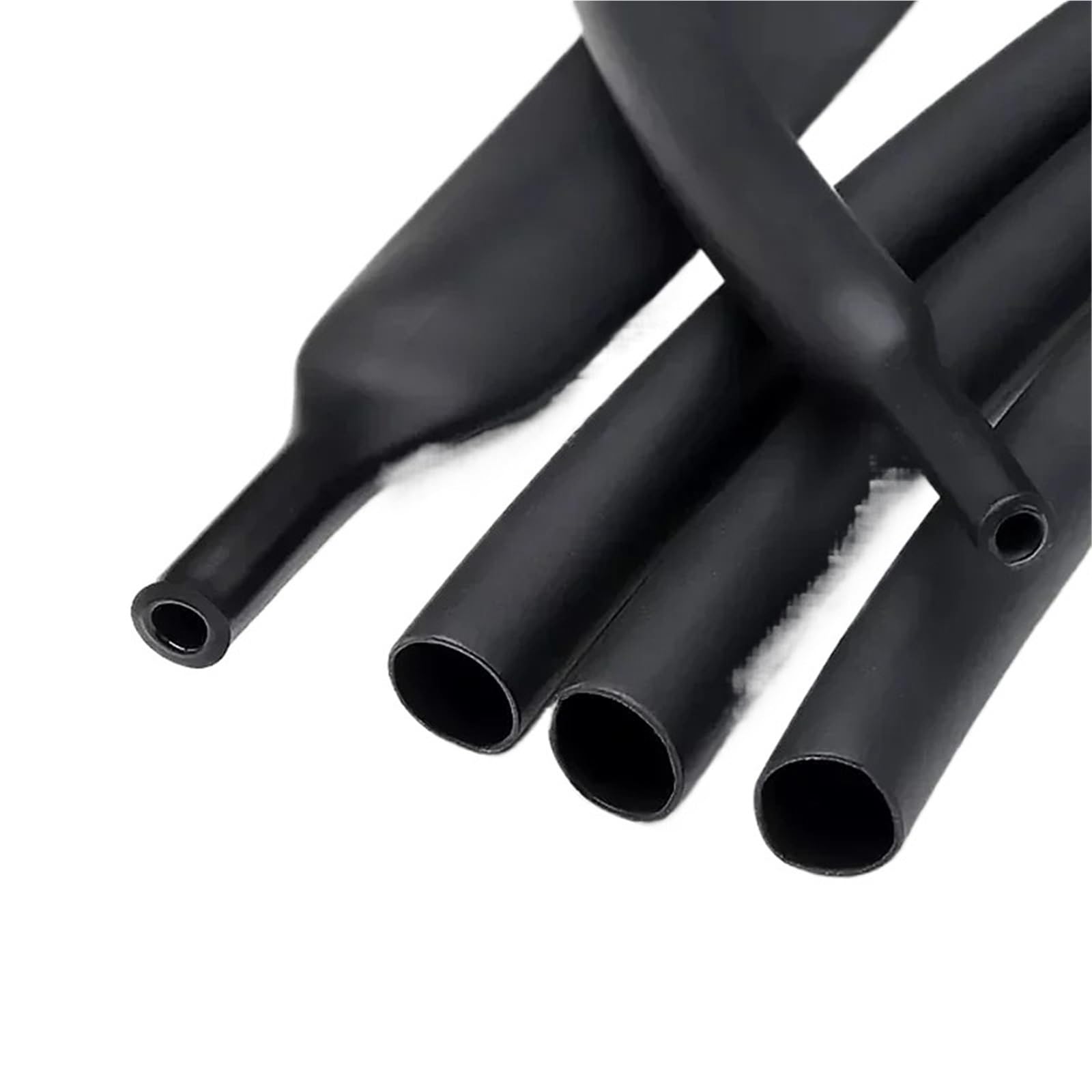 Gaine Thermorétractable Gaine thermorétractable en polyoléfine, 10/50 mètres, 3:1, gaines de câbles métalliques assorties(6.4mm-50Meters)