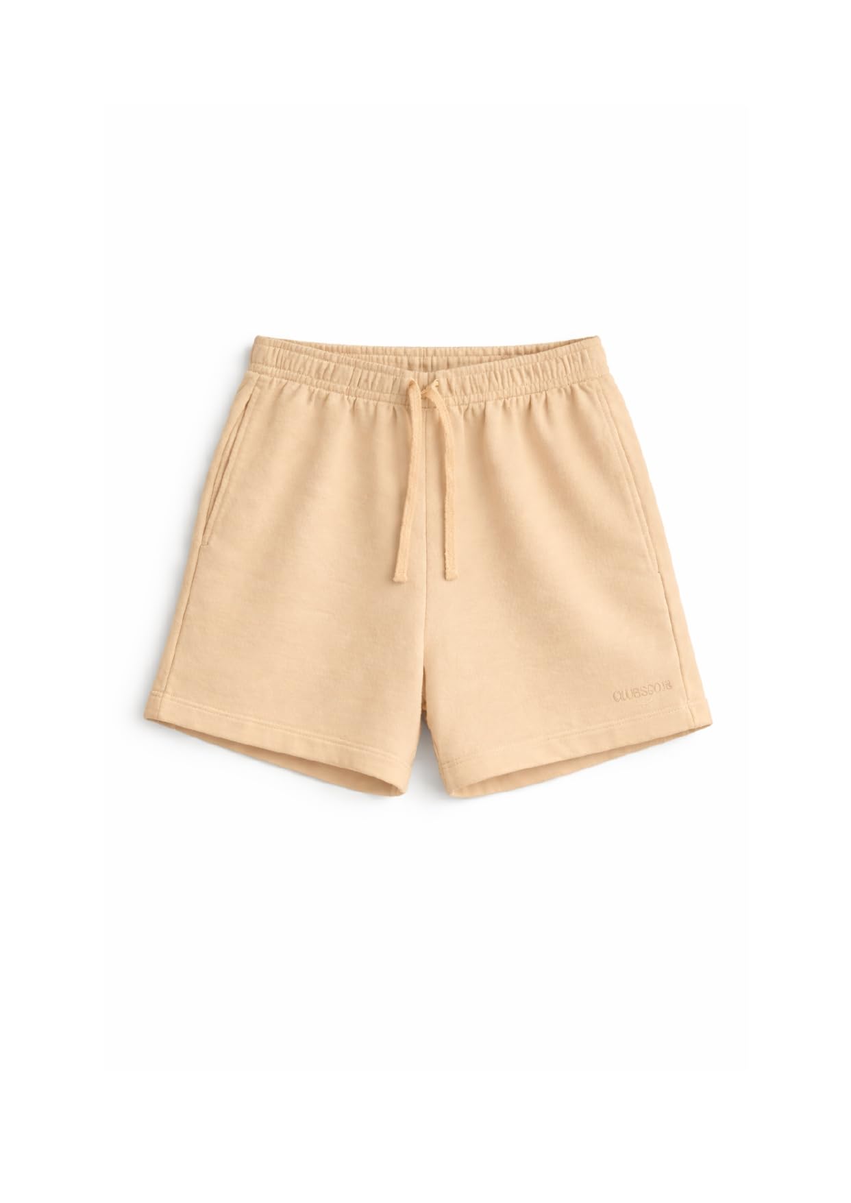 club0019 Beige Essential Luxe Shorts Drawstring Shorts, Elastic Waist, Side Pockets, Casual Loungewear-picture-21