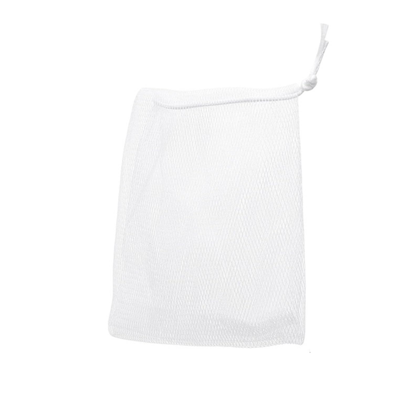 Soap Saver Bag 10-300pcs Foaming Soap Bags Cleanser Mesh Bag Drawstring Shower Bubble Foam Net Bath Body Washing(30pcs)