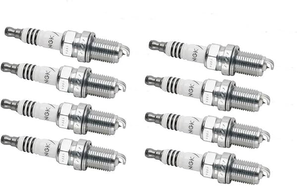 Bujía de iridio NGK TR55IX (paquete de 8) para Ford Mustang GT 1996-2004 4.6L/281