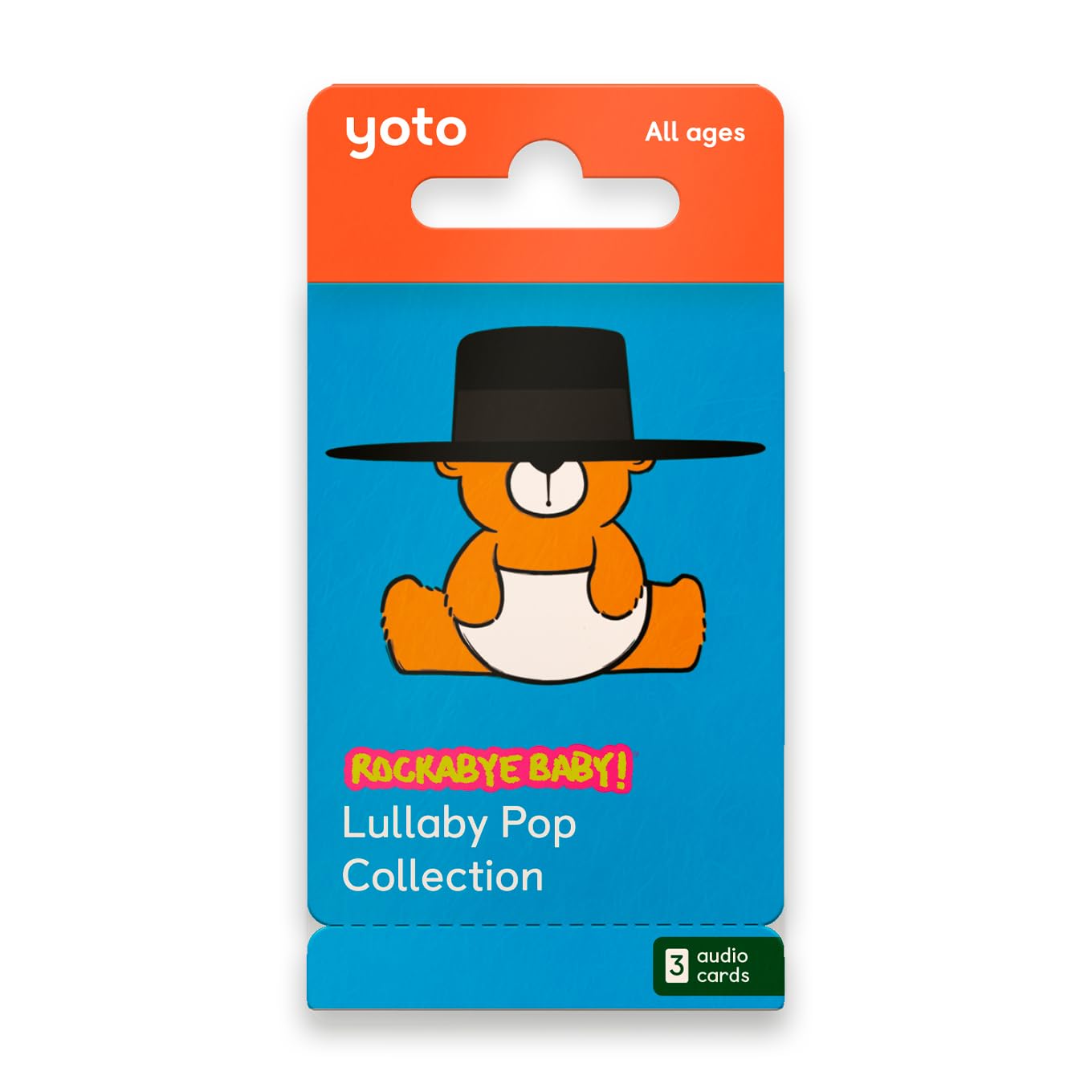 YOTO Lullaby Pop Collection - Kids Musical Card for Use with Player & Mini All-in-1 Audio Device, Screen-Free Listening with Fun Singalong Pop Songs for Playtime, Parties & Travel
