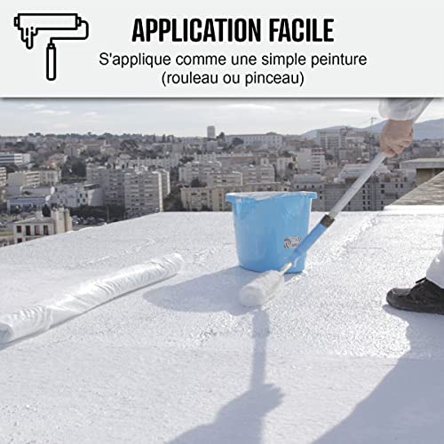 Résine étanche polyuréthane ARCATHAN contre infiltrations toit