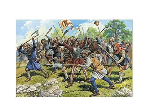 1/72 Medieval Peasant Army miniatura 1
