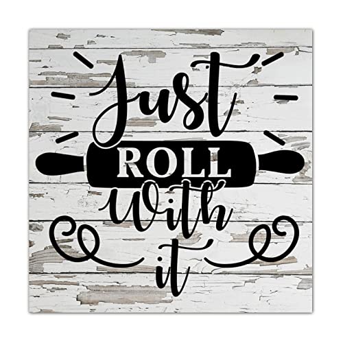 Panneau en bois personnalisé pour cuisine mur vide deco humour
