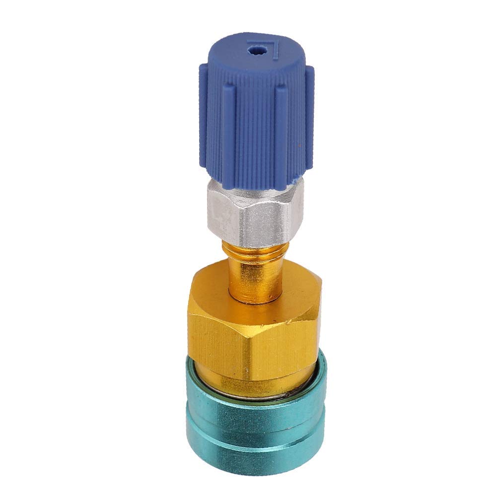 Złącze klimatyzacji, R1234YF do R134A adapter szybkozłączka dolnego złącza klimatyzacji samochodowej