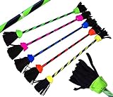 jongleur deutschland  Flames \'N Games Flash Flowerstick. Profi Jonglage-Stick Devilsticks für Anfänger und Profis. *NO Handstäbe incl - Flowerstick nur. (Orange)