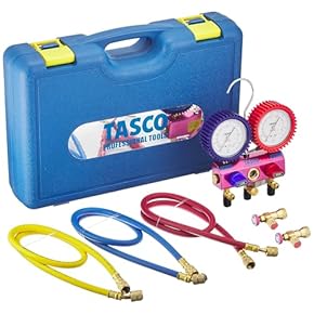 R410A冷媒 10kg TASCO充填ホースセット R410A チャージホースセット TASCO(タスコ) チャージングホース