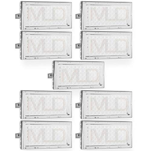 Image of MLD 20W Led Flood Light AC 220V Waterproof Brick focus Floodlights for indoor outdoor Lights | White | 20 Watt | Pack Of 9