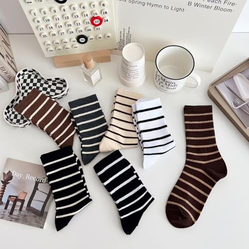 Image of YYaaloa Women Above Ankle Crew Socks Soft Cotton Casual Calf Workout Socks