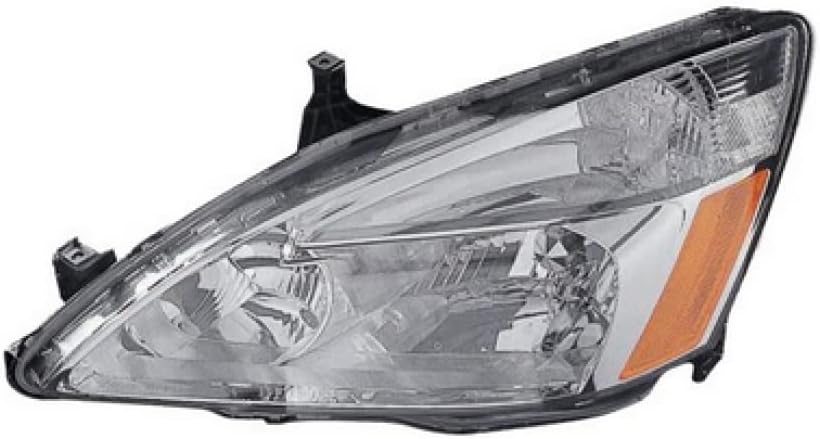KarParts360 For 2003 2004 2005 2006 2007 Honda Accord Headlight Assembly Driver Side w/Bulbs Replaces HO2502120