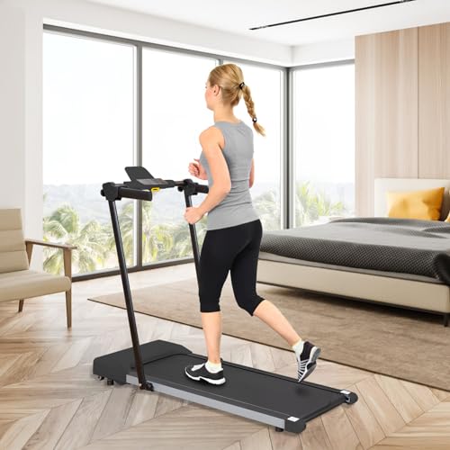 Image of Treadmills for Home, Treadmill with LED for Walking Running