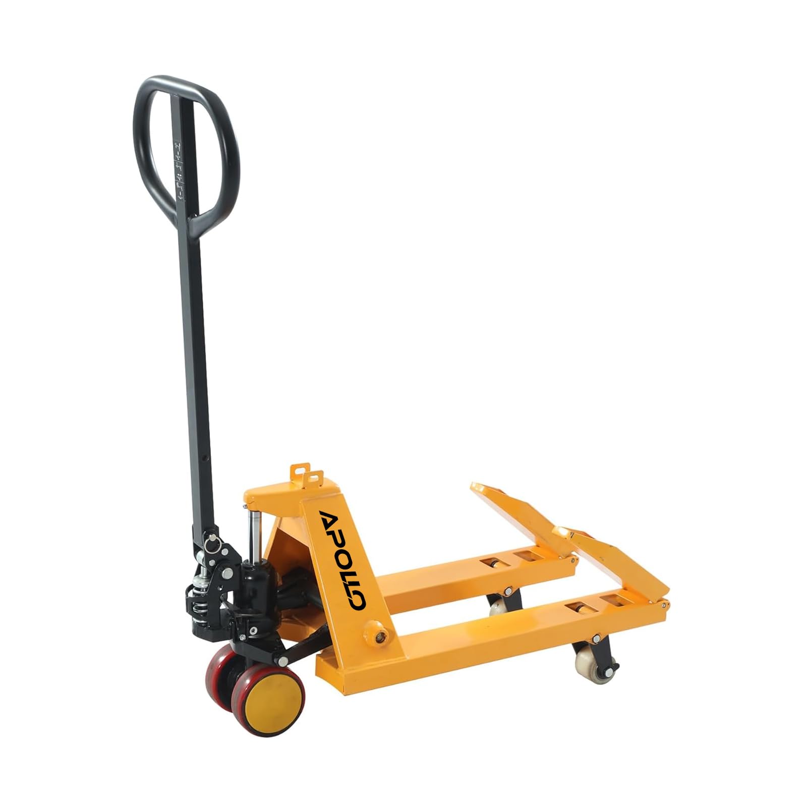 APOLLOLIFT Mini Pallet Jack Truck, Foldable Pallet Truck 2200 lbs Capacity 31.5" L x 15" W Narrow Forks, Manual Pallet Jack with Foldable Forks and