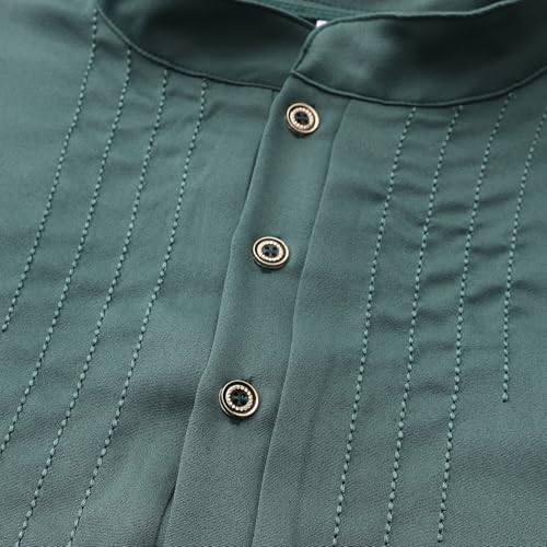 Boubou saoudien ample contre la chaleur, quamis fluide homme - 4
