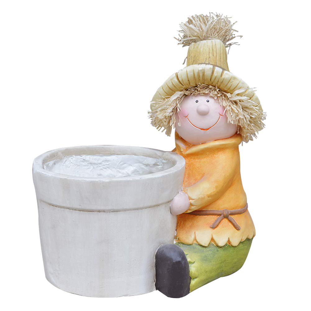 Pot de fleur créatif pour terrasse fleurie et décoration extérieure